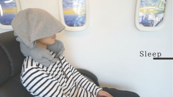 A hoodie that transforms into a travel neck pillow just made our Christmas wish-list