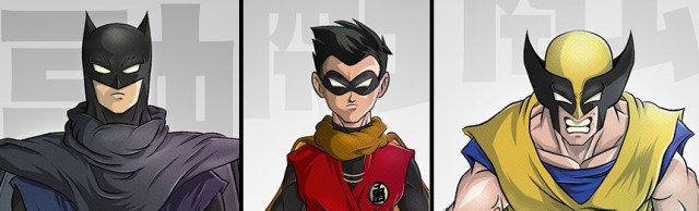 French artist gives us the best of both worlds with Dragon Ball, superhero fusions!