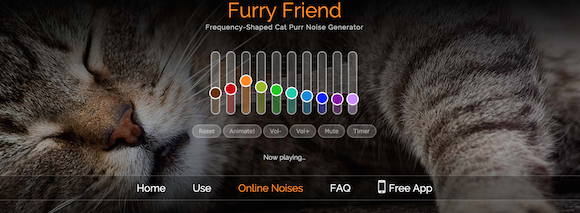 You can now turn your computer into a furry friend with this cat purr generator