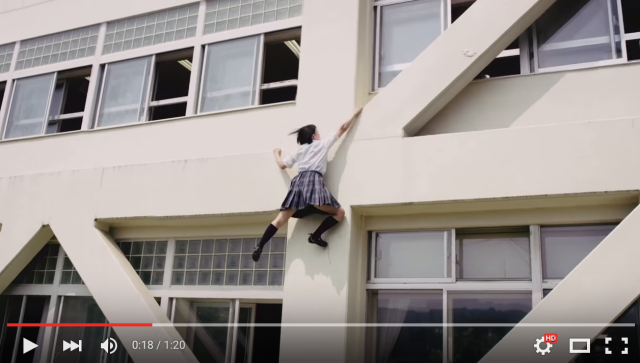 Youth climbing “genius” Miwa Oba stars in new commercial and nearly breaks the Internet【Video】