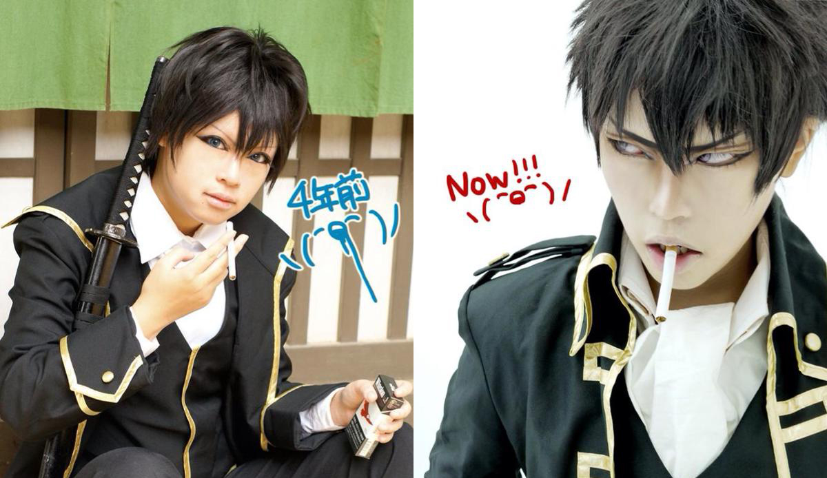 Japanese cosplayers share their “then vs now” photos, and the