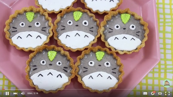 Sweet and squee-worthy Totoro tarts tutorial makes us want to bake! 【Video】