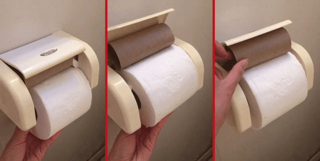 Clever Japanese toilet paper holder keeps your fingers clean and public restrooms stocked 【Video】