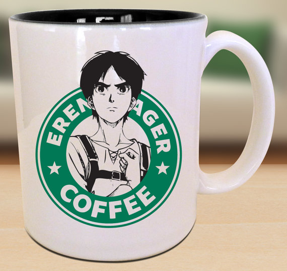 Etsy shop sells anime Starbucks mugs featuring all our favourite ...