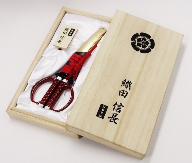 Chop up paperwork with katana scissors inspired by the swords of Oda Nobunaga and other samurai