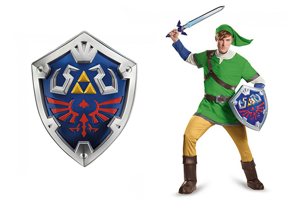 Hey! Listen! Official Legend of Zelda sword, shield, and Link costume now available