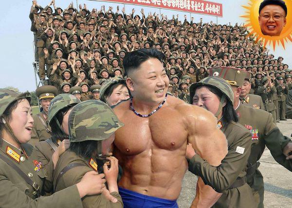 North Korea Women Porn - Kim Jong-un visits North Korean women soldiers, internet Photoshop battle  ensuesã€Picsã€‘ | SoraNews24 -Japan News-