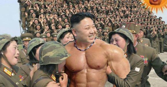 580px x 305px - Kim Jong-un visits North Korean women soldiers, internet Photoshop battle  ensuesã€Picsã€‘ | SoraNews24 -Japan News-