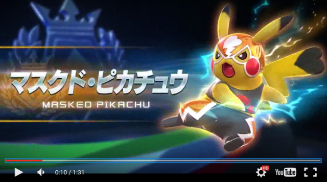 Pro-wrestling female Pikachu is ready to go off the top rope and straight into our hearts 【Video】