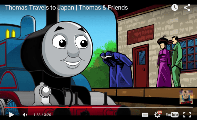 Thomas the Tank Engine’s video visit to Japan is more Japanese than life in Japan