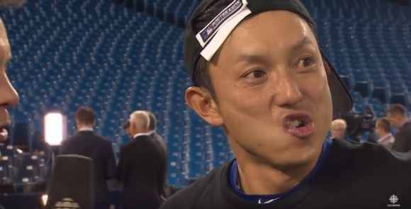 Blue Jays are hot and Munenori Kawasaki is digging it! : r/baseball