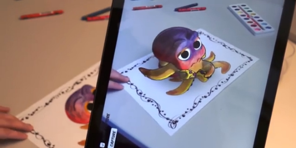 Disney plans to release augmented reality coloring book in the not-too-distant future