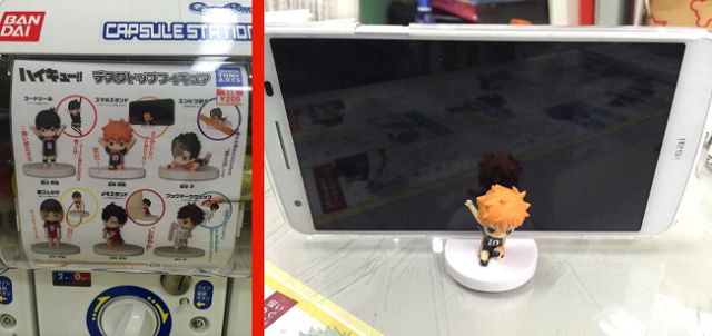 Tiny characters and cuties to hold up your smart phone 【Photos】