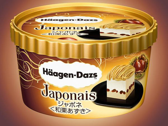 New Japanese-style Häagen-Dazs brings us chestnut and azuki red bean ice cream this fall