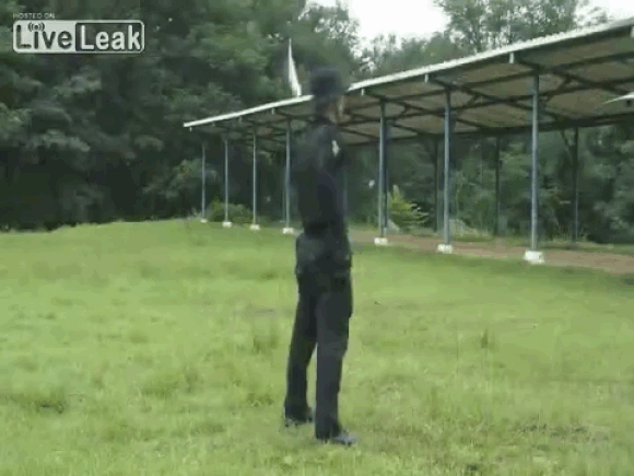 The craziest small arms maneuvers by South Korean SWAT, in 9 GIFs