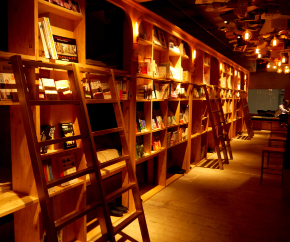 We bunk up in “bookstore hotel” Book and Bed Tokyo on opening night