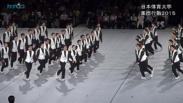 Japanese university students’ synchronized marching routine is positively mesmerizing【Video】