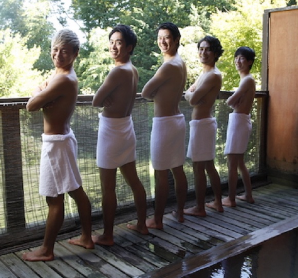 TV program featuring hot men visiting hot springs to release DVD and photobook this month