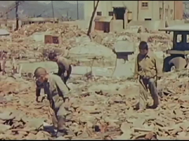 Chilling footage shows Hiroshima eight months after the atomic bombing【Video】