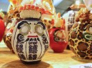 Japanese festival says thank you and goodbye to daruma good-luck