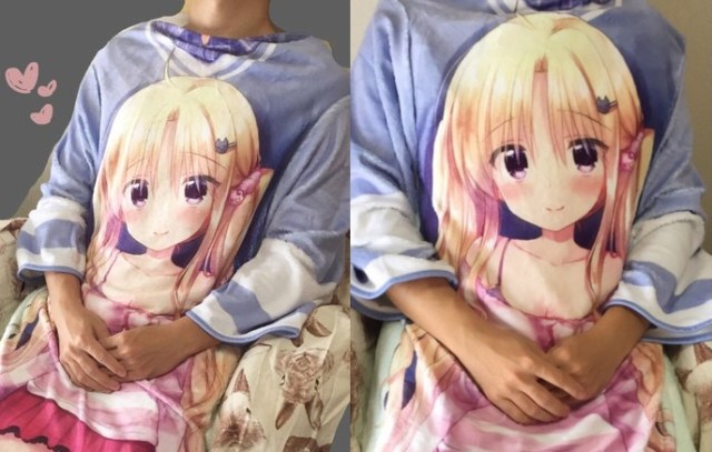 “Cute little sister” sleeved blanket helps wearer achieve new level of awesome/awkward