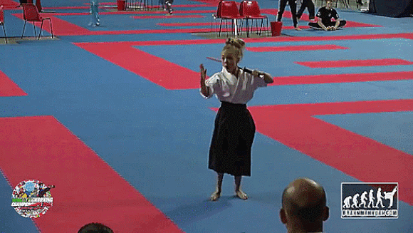 Young martial artist slices through the competition, takes the internet by storm