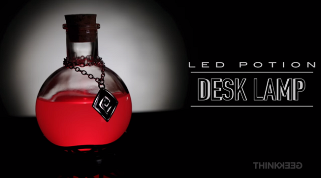 LED potion lamp heals us with its array of colors, sets perfect adventure mood