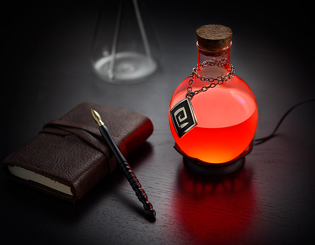 think geek potion lamp