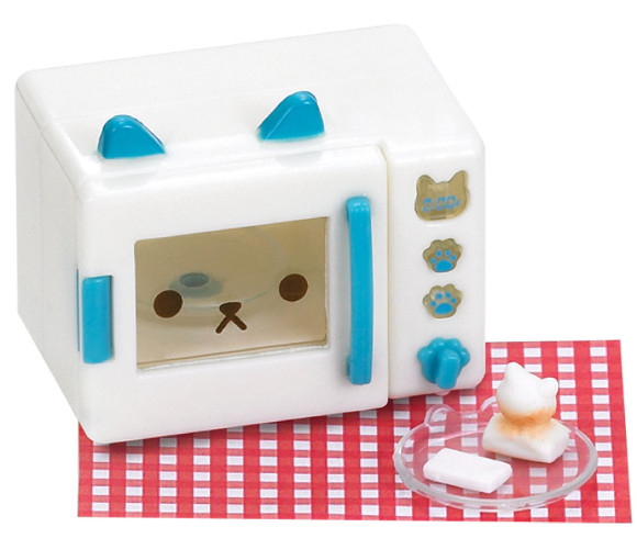 Cute cat-shaped food and kitchen appliances hit the gachapon capsule toy market
