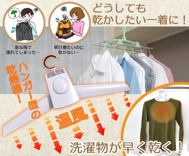 New heated clothes hanger will dry your clothes in any type of weather