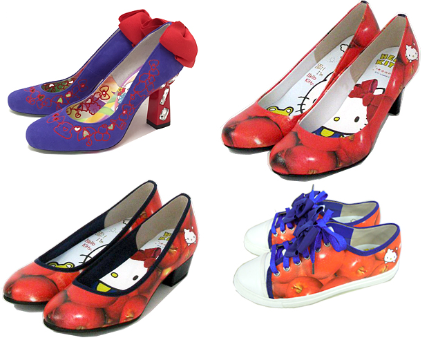 These Hello Kitty shoes might be too cute to wear…but that won’t stop us from trying!