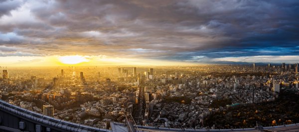 Photos from the Roppongi Hills observation deck are so beautiful they look like CG art!