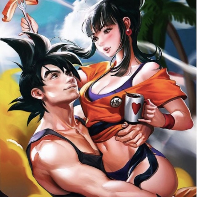 Check out these super-hot renditions of Dragon Ball couples!
