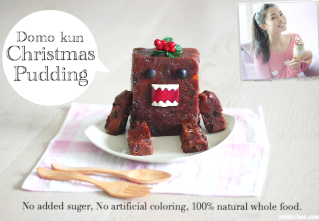 Yuki teaches us how to make our very own Domo-kun Christmas pudding!【Recipe】