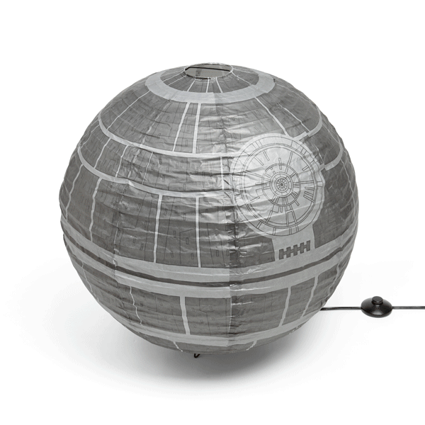 star wars death star paper light shade