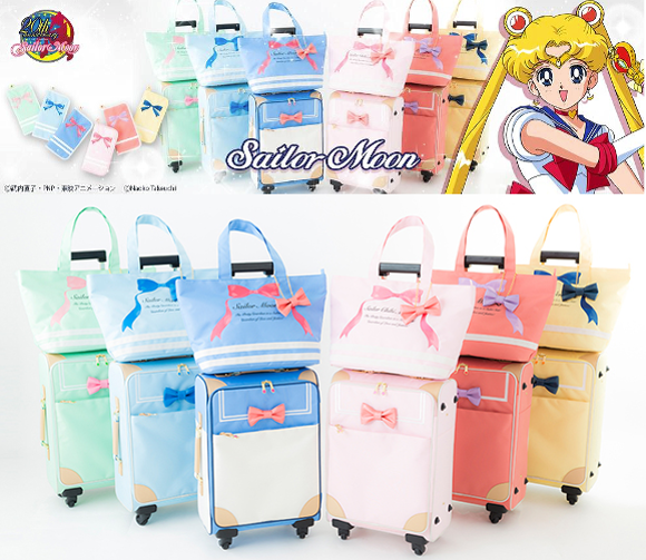 Take a trip in the name of the moon with Sailor Moon travel cases, bags and passport wallets