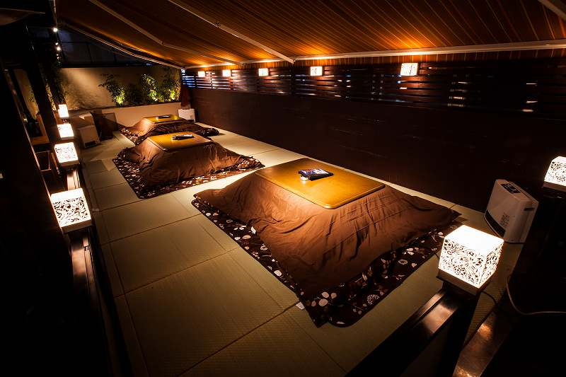 How to make openair dining in winter awesome Take the kotatsu outside! SoraNews24 Japan News