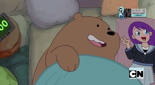 panda pillow we bare bears