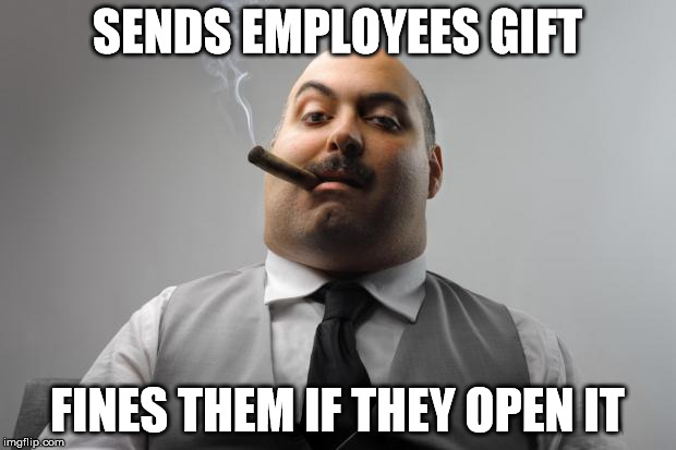 Boss sends employees New Year’s bonus via mobile app, fines anyone who opens it during work hours