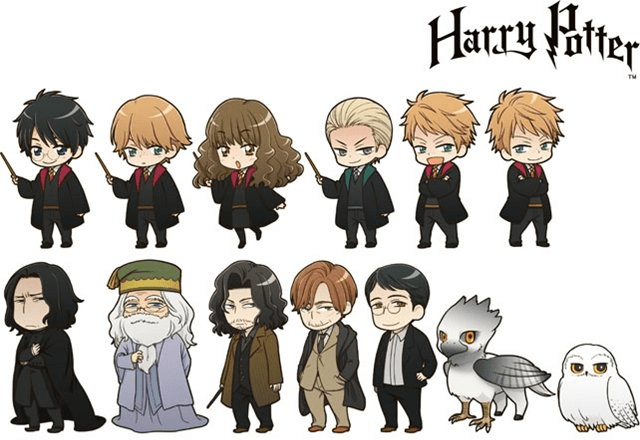Harry Potter cast goes anime-style in new line of Japan-exclusive merchandise