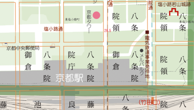 Interactive online map of Kyoto lets you toggle between modern day and ...