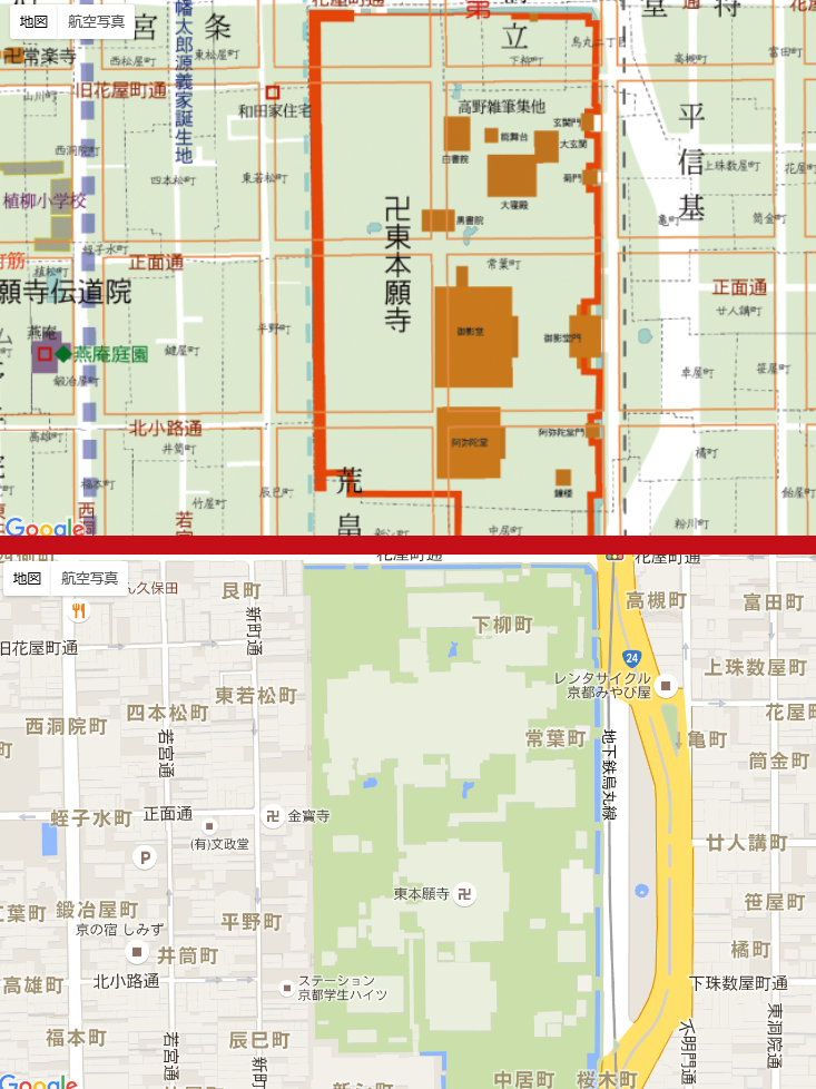 Interactive online map of Kyoto lets you toggle between modern day and ...