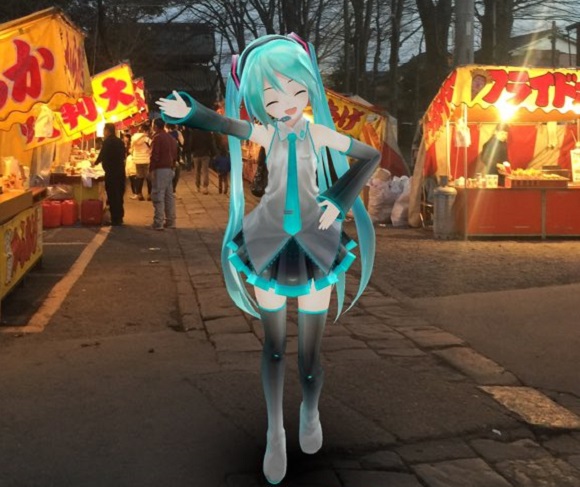 Mikuture, the Hatsune Miku app that brings our favorite CG idol into all the pictures【Photos】