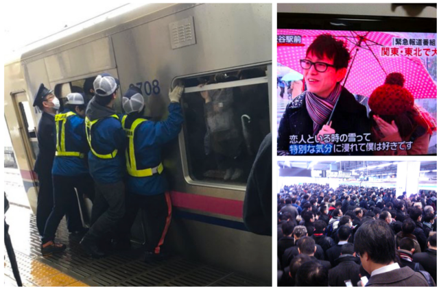 10 tweets showing just how crazy snow can make things in Tokyo
