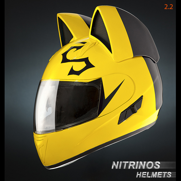 Cat Motorcycle Helmets are Pawesome