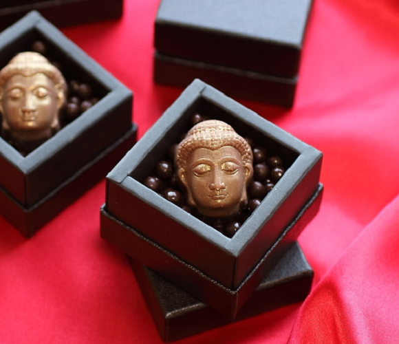 Buddha-shaped chocolates keep showing up in Japan, this time in Hiroshima