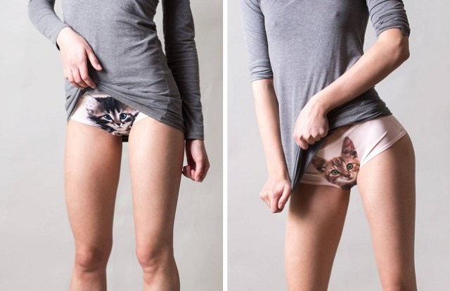 Love cats? Feeling frisky? Then you should check out these pussycat underpants【Photos】