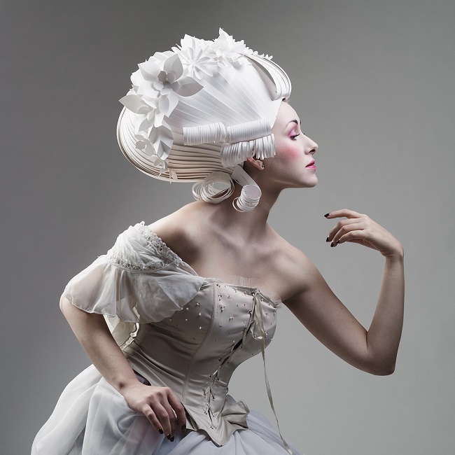 Artist creates the most amazing headwear out of the most innocuous