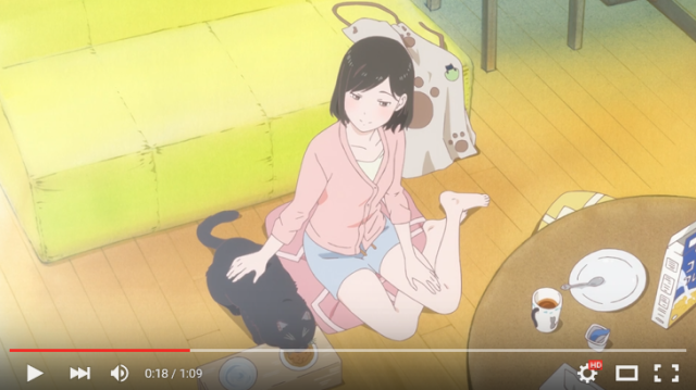 Trailer released for anime TV series based on Makoto Shinkai’s She and Her Cat 【Video】