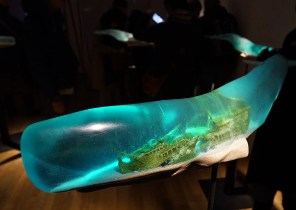 Student creates captivating display of “floating whales” to symbolise Buddhism’s Six Realms